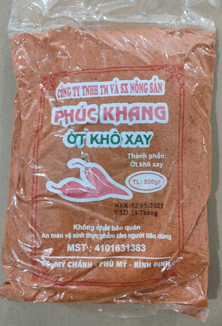 Gia vị Phúc Khang 500g